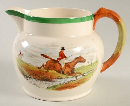 Herring Hunt, The Hunt (Green, Scalloped) 10 Oz Jug