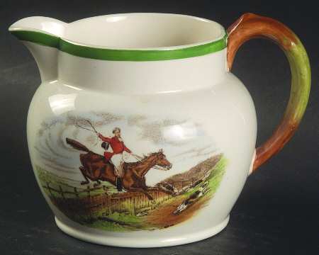 Herring Hunt, The Hunt (Green, Scalloped) 10 Oz Jug