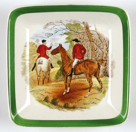 Herring Hunt, The Hunt (Green, Scalloped) Sauce Dip