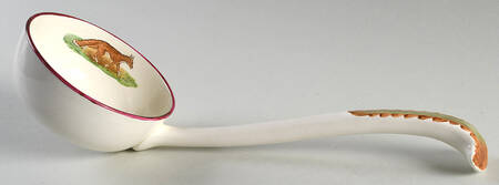 Herring Hunt The Hunt Red Tureen Ladle