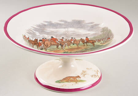 Herring Hunt The Hunt Red Round Compote (Height X Width)