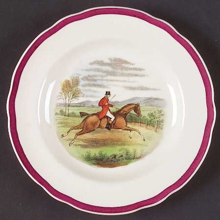 Herring Hunt The Hunt Red Small Bread & Butter Plate