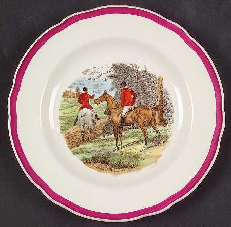 Herring Hunt The Hunt Red Small Bread & Butter Plate