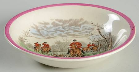 Herring Hunt The Hunt Red Coupe Cereal Bowl