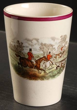 Herring Hunt The Hunt Red Tall China Tumbler