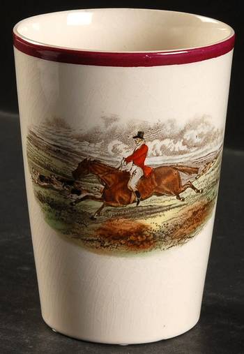 Herring Hunt The Hunt Red Tall China Tumbler