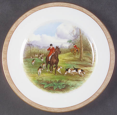 Herring Hunt Salad Plate