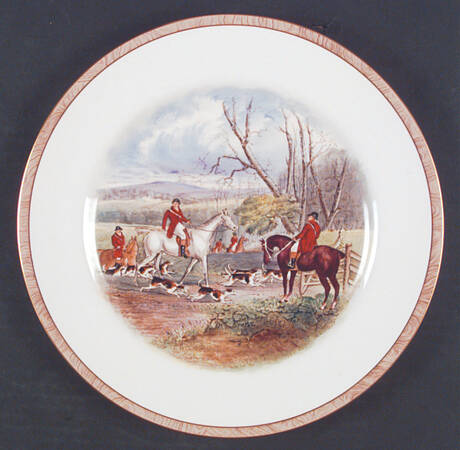Herring Hunt Dinner Plate