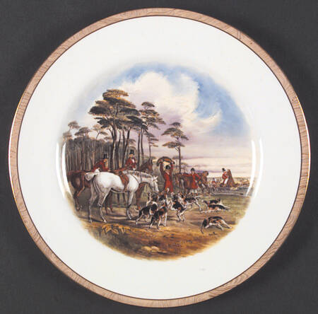 Herring Hunt Dinner Plate
