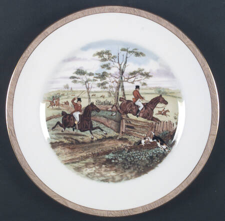 Herring Hunt Dinner Plate