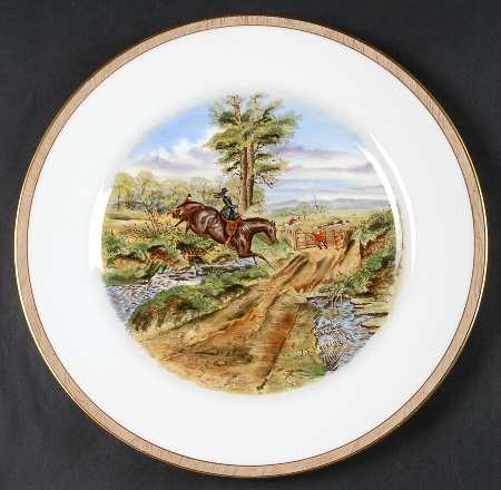 Herring Hunt Dinner Plate