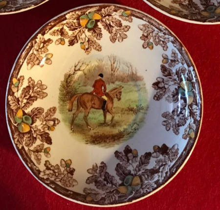 Herring Hunt Saucer for Flat Cup