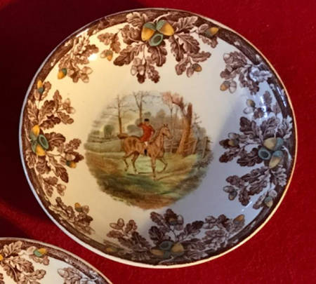 Herring Hunt Saucer for Flat Cup