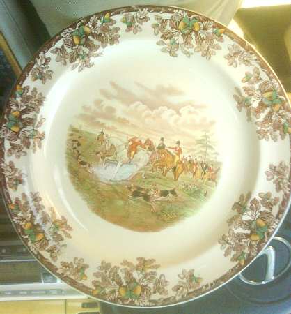 Herring Hunt Dinner Plate