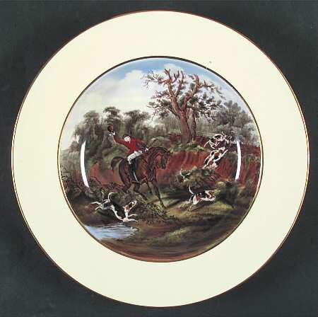 Herring Hunt Rim Soup Bowl