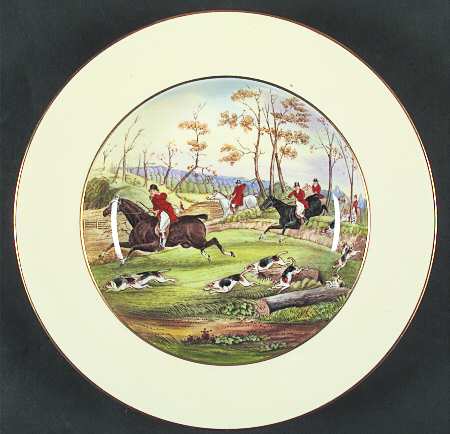 Herring Hunt Rim Soup Bowl
