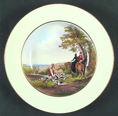 Herring Hunt Rim Soup Bowl