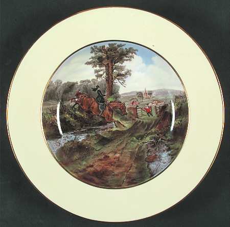 Herring Hunt Rim Soup Bowl
