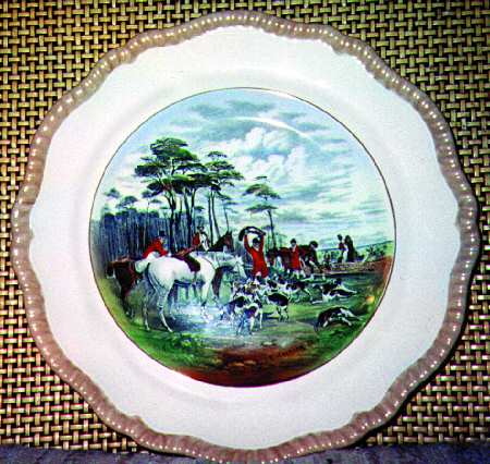 Herring Hunt Dinner Plate