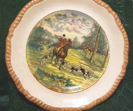 Herring Hunt Dinner Plate