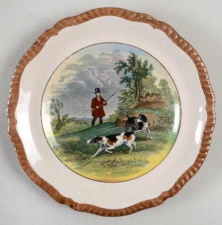Herring Hunt Salad Plate