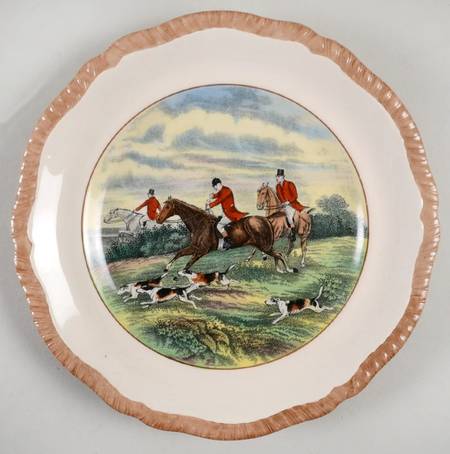 Herring Hunt Salad Plate
