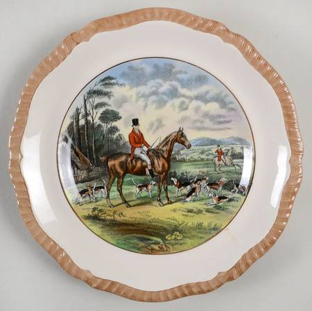 Herring Hunt Salad Plate