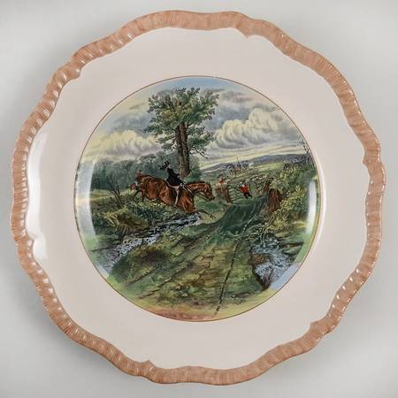 Herring Hunt Dinner Plate