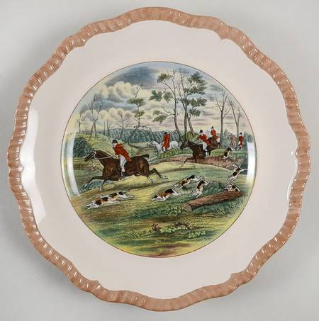 Herring Hunt Dinner Plate