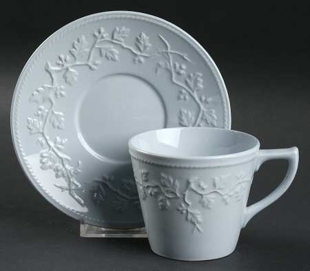 Henry Iv Flat Cup & Saucer Set