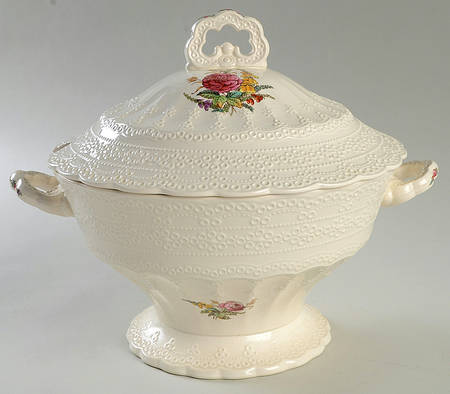 Heath & Rose (Jewel Shape) Tureen &  Lid