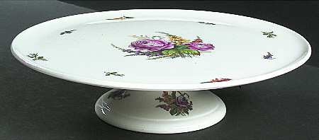 Heath & Rose (Jewel Shape) 12" Diameter Pedestal Cake Stand