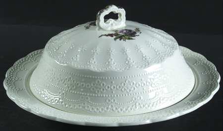 Heath & Rose (Jewel Shape) Muffin Dish & Lid
