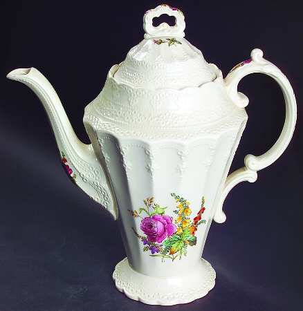 Heath & Rose (Jewel Shape) Coffee Pot & Lid