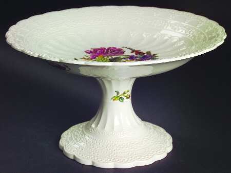 Heath & Rose (Jewel Shape) Round Compote (Height X Width)