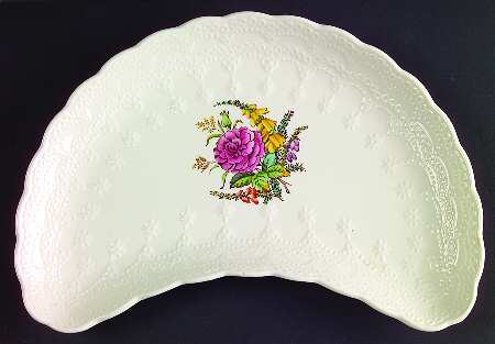 Heath & Rose (Jewel Shape) Crescent Salad Plate