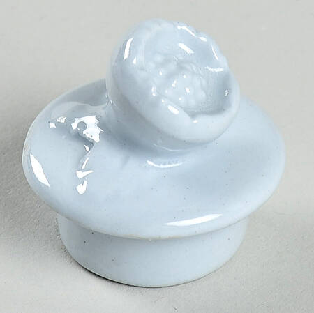 Heritage Blue Lid for Tea Caddy