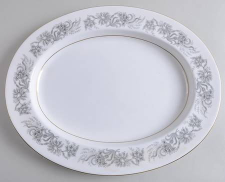 Honeysuckle 14" Oval Serving Platter