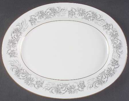Honeysuckle 12" Oval Serving Platter