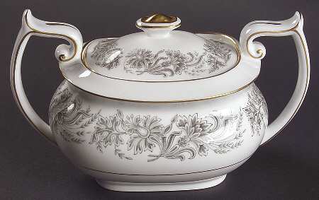 Honeysuckle Sugar Bowl & Lid