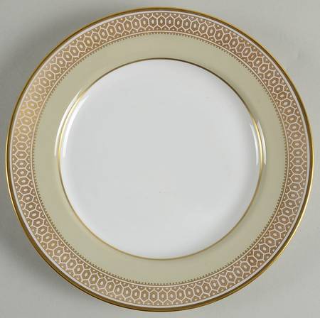 Honeycomb Green Salad Plate
