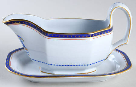 Independence Gravy Boat with Attached Underplate
