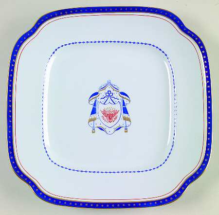 Independence Square Salad Plate