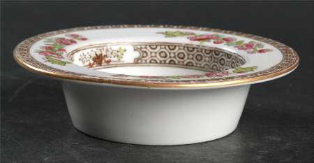 Indian Tree (Smooth, Gold Trim) Ramekin
