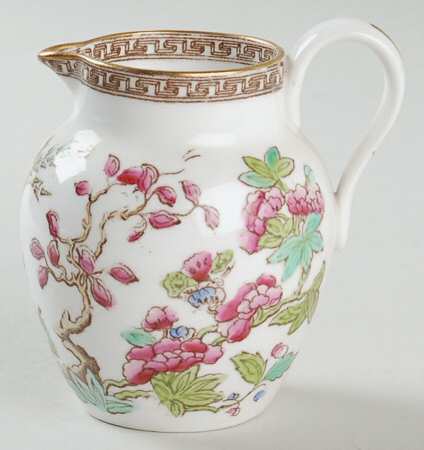 Indian Tree (Smooth, Gold Trim) Mini Creamer