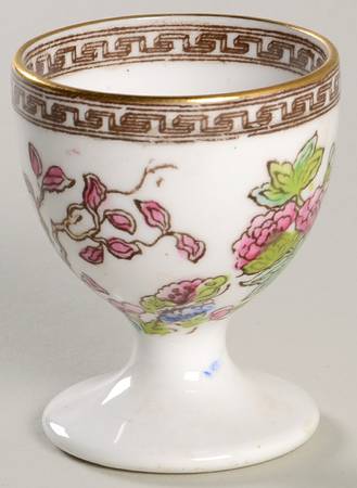 Indian Tree (Smooth, Gold Trim) Single Egg Cup