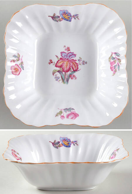Iris 7" Square Vegetable Bowl