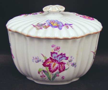 Iris Sugar Bowl & Lid