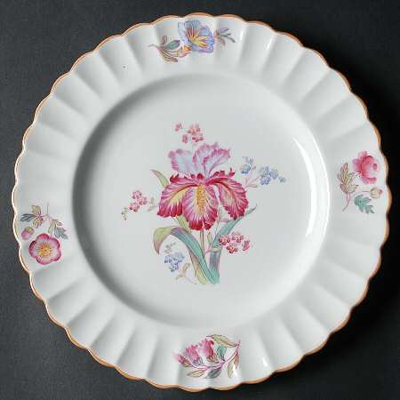 Iris Luncheon Plate