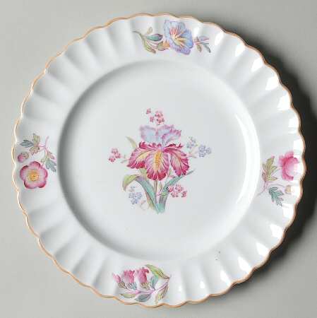 Iris Salad Plate